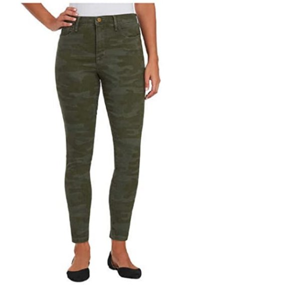 NEW Sanctuary High Rise Skinny Camo Jean 6/28 - Picture 1 of 6